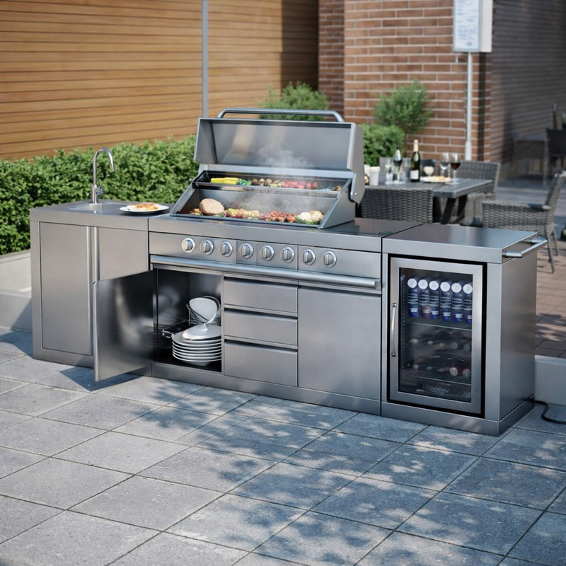 Shadecraft Pavillion Outdoor Kitchen Suite