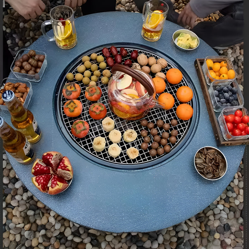 SolvraStone Mid-Century Fire Bowl