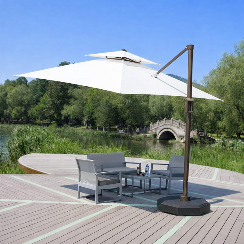 AurelianShade Pavilion Pro Cantilever Umbrella